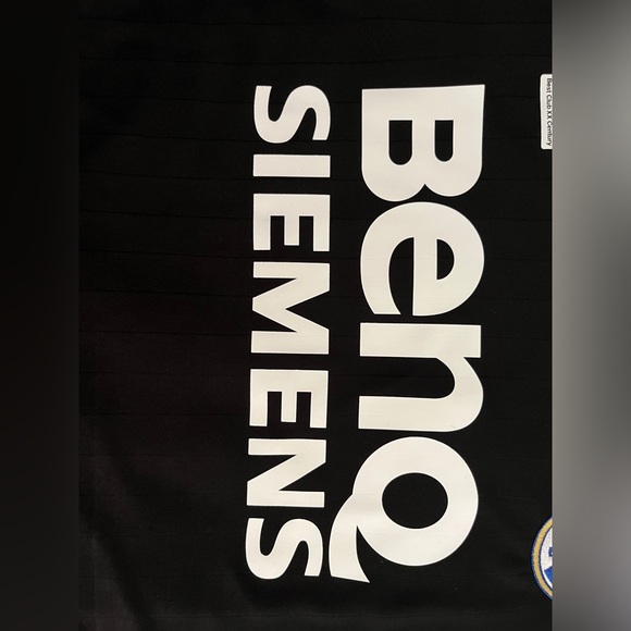 Ronaldo #9 Real Madrid 2006/2007 Black Longsleeve Retro Soccer Jersey S-XL UCL - Picture 7 of 7